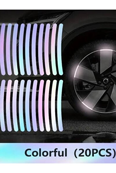 CARAVSTORE 20 adet araba motor tekerlek sticker