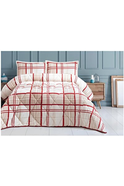 Merinos Comforter Double Quilt Set 220X240 Juni Beige