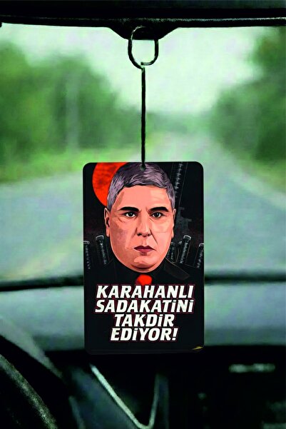 PROMOSYONİK Karahanlı Sadakatini Takdir Ediyor Tasarımlı Oto Kokusu