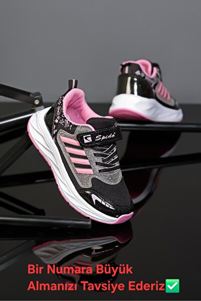 Gerok Pantofi sport pentru copii, unisex, cu velcro și elastic, confortabili ...