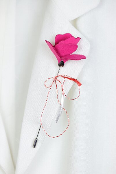 HAIArt Picotee Brooch - Fuchsia