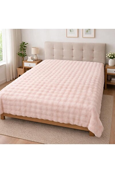 Merinos Çift Kişilik Harmony Vizon Battaniye