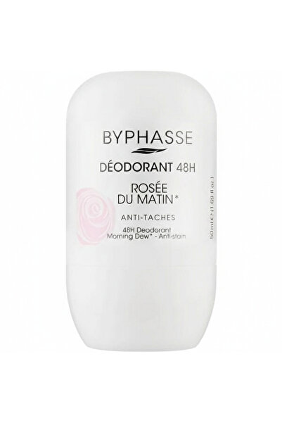 BYPHASSE Rose Du Matin Roll-On Deodorant for Women, 50ml
