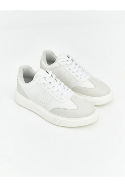 LC Waikiki Timeless Clothing & Timeless Choices Leather-Look Men's Sneakers