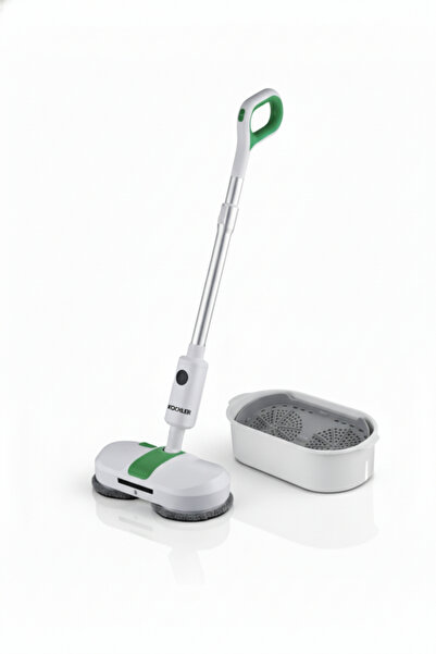 Saatistan Kablosuz Elektrikli Mop T35 – Sessiz, Şarjlı, Yıkanabilir Pedli, Su...