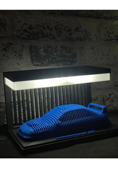 Subaru IMPREZA WRX Led Işıklı Araba Masa Lamba Dekoru