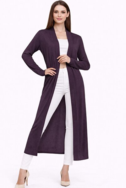 Neden Tekstil Long Thin Knitwear Cardigan Straight Cut m Transitional Loose C...