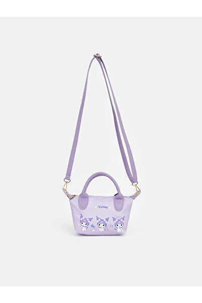 LC Waikiki Lila cu imprimeu Fetiță geantă de umăr