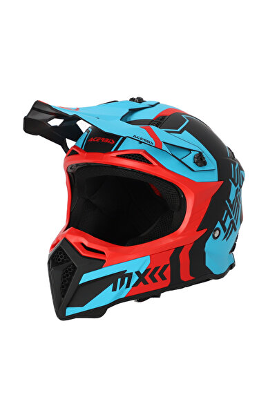 Acerbis Profıle 5 Kask Kırmızı Mavi
