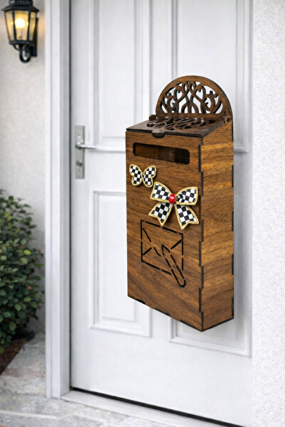 Marrone Şık Modern Tarz Posta Kutusu