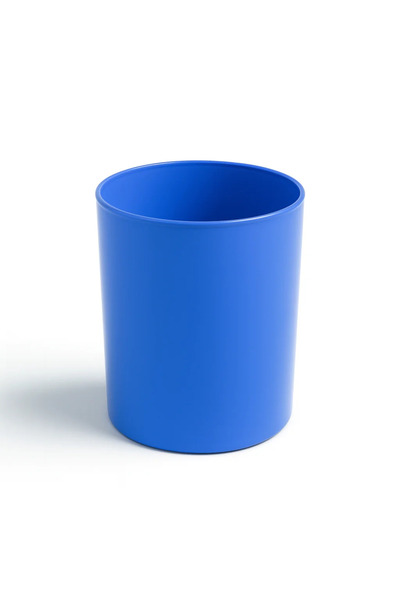 Poyrish كوب زجاجي ملون ليبرتي - أزرق فاتح غير شفاف 131-OP 5322-OP