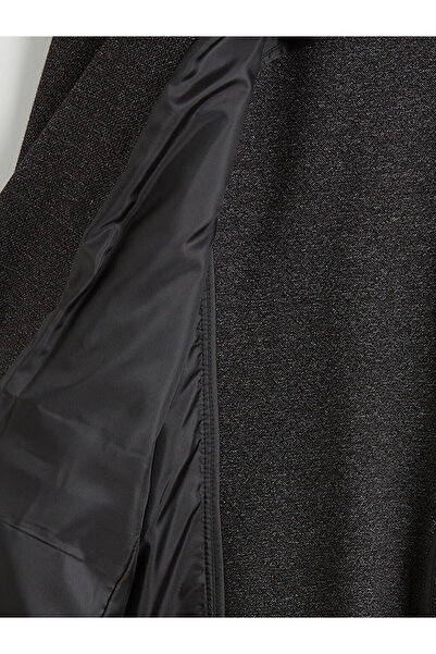 LC Waikiki Black Standard Fit Men's Blazer Jacket