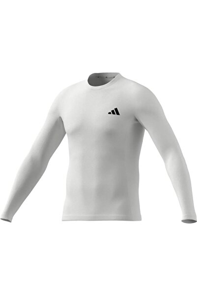 adidas Ανδρικό λευκό μπλουζάκι PL ES LS T KA4373