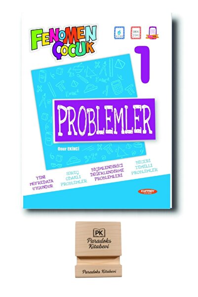 Fenomen Yayıncılık Fenomen Çocuk 1. Sınıf Problemler Kitabı ve Telefon Standı