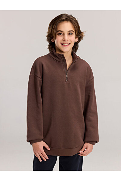 LC Waikiki Timeless Clothing & Timeless Choices High Collar Boys' Thick Sweat...