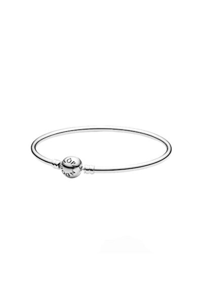 Pandora Fixed bracelet with logo closure system 925 Silver - 18cm