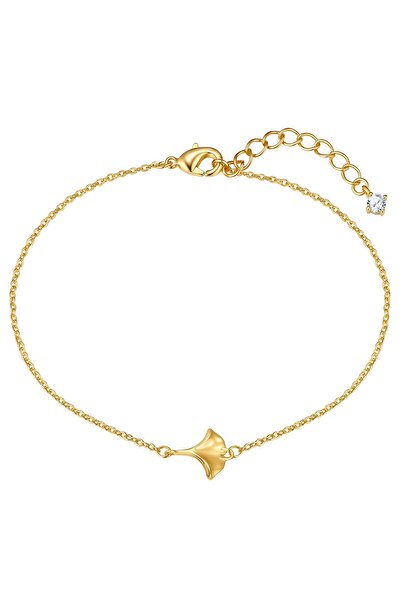 Lulu & Jane Modeschmuckarmband Armband gelbgold Zirkonia weiß