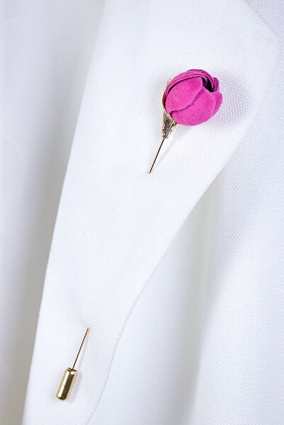 HAIArt Rose Brooch - Pink