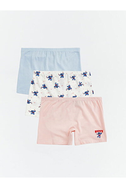 LC Waikiki Boxeri pentru fete cu imprimeu Stitch și Angel, 3 piese, de la Shi...