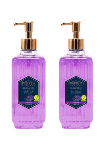 Siverek Gross Pereja Elegance Natural Olive Oil Vegan Liquid Soap Set of 2 (Buy 2, Get 1 Free)