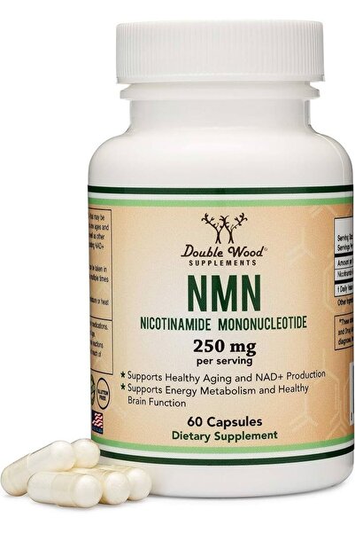 DOUBLE WOOD NMN NAD+ Nicotinamide 60 Caps