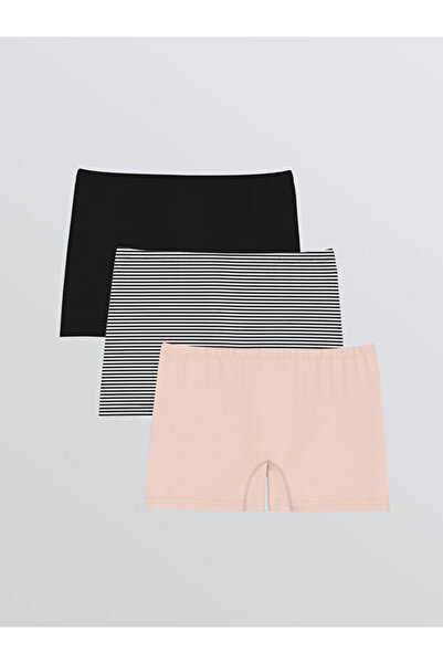 LC Waikiki Boxeri din bumbac pentru fete, 3 piese, Sparkling Choices de la Sh...