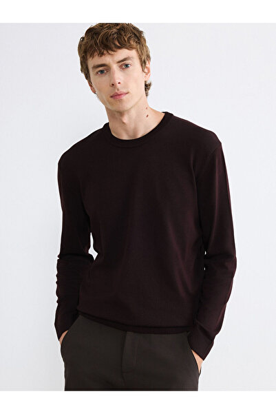 LC Waikiki Rmz Gi̇yi̇m Farkiyla Zero Roba Collar Men's Knitwear Sweater