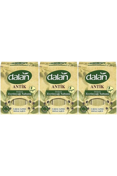 Dalan Antik Defneli Olive Oil Soap 900Gr (Set of 3)
