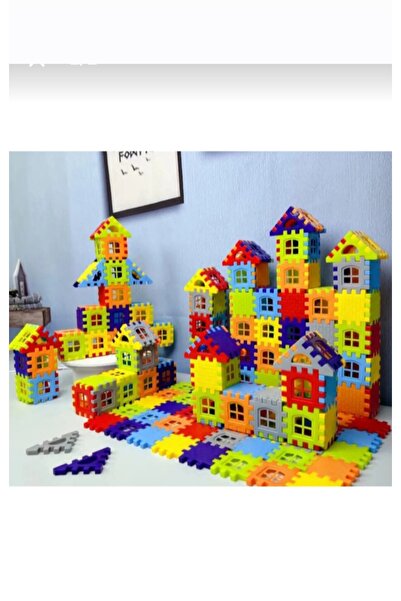 Yıldızan Puzzle City 3d 128 Parça Yapışmaz Blokları