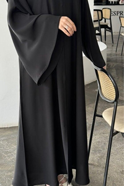 Abay-ti Women's abaya with wide, luxurious sleeves, made of high-quality fabr...