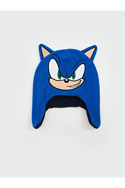 LC Waikiki Pălărie de zăpadă pentru băieți cu imprimeu Sonic, colecția Shinin...