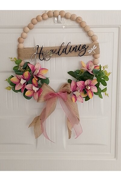 JollyShop Zambak ahşap boncuk hediyelik