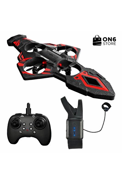 ON6 store F199 LED Işıklı El Hareketi Kontrollü Mini Drone | 360° Uçuş, Tek T...