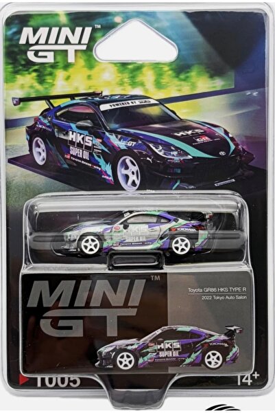 mini gt CHASE Toyota GR86 HKS TYPE R 2022 Tokyo Auto Salon //1005
