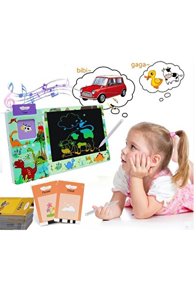 Beauenty 2 in 1 Talking Flash Cards
