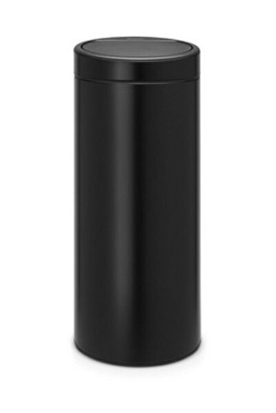 Saatistan Matt Black Çelik Pedallı Mutfak Çöp Kovası 30 Lt