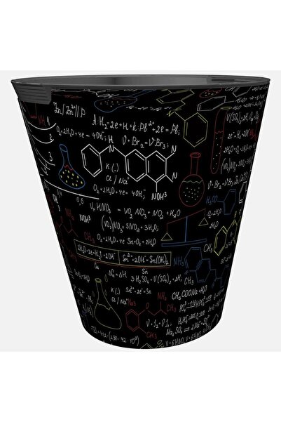 Saatistan Siyah Çocuk Odası Çöp Kutusu, 10 Lt, Şık ve Kullanışlı Depolama Çözümü