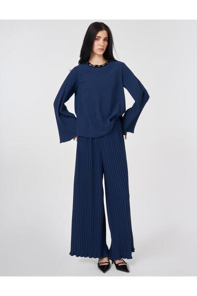 Kayra طقم بيليسيلي مكون من قطعتين باللون النيلي