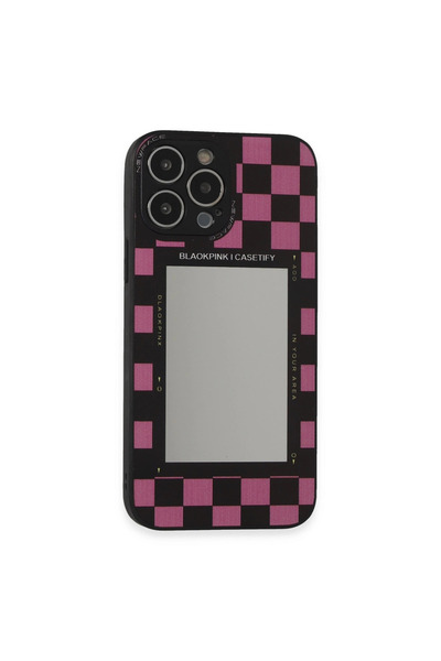 eco port iPhone 13 Pro Case Mirror Patterned Cover - Mirror - 8