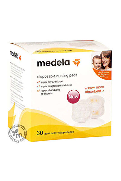 Medela Disposable Nursing Bra Pads, 30 Pieces