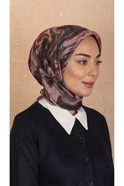 locella Lo'cella Pamuklu Soft Eşarp 4535-11 Acı Kahve