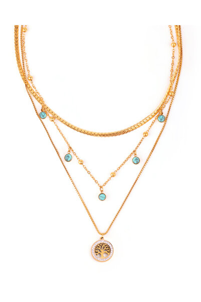TAAHIRA Dream Triple Layered Necklace