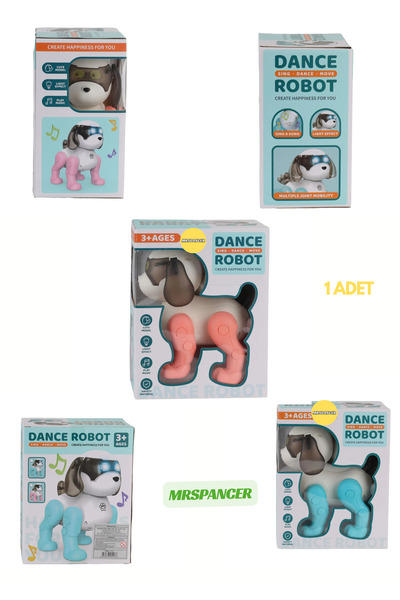 MRSPANCER 051078e - Dans Eden, Müzik Çalan ve Şarkı Söyleyen Oyuncak Robot Kö...