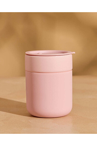 REDTAG حقيبة سفر وردية اللون مع غطاء وغطاء سيليكون (310 مل)