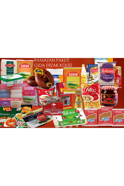 Ramazan Paketi RAMAZAN ERZAK KOLİSİ ULTRA LÜKS PAKET AYNI GÜN KARGO 27 PARÇA ...