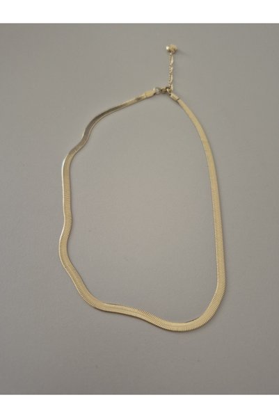 viyan butik Fish Back Crush Necklace