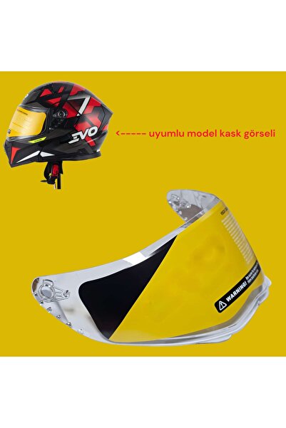 Evo 906 ÇENE AÇILIR KASK CAMI ŞEFFAF-2468