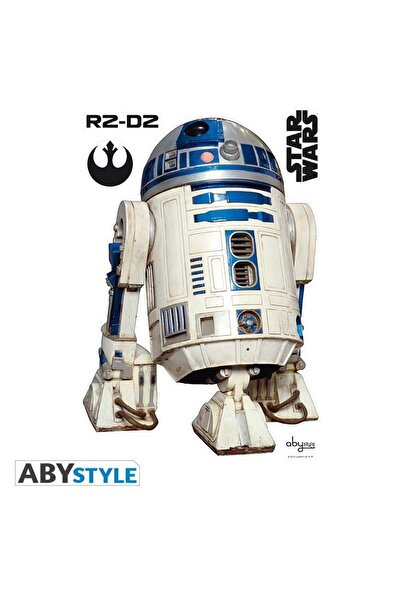 ABYstyle RĂZBOIUL STELELOR - Autocolante mărime naturală - 95X66cm - R2D2