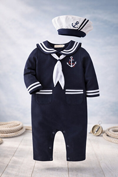 Goko Children's sailor set with hat – stylish and comfortable nautical outfit