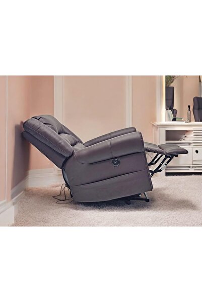 Afifa Furniture Brown Coffee Electric Recliner Chair for Living Room